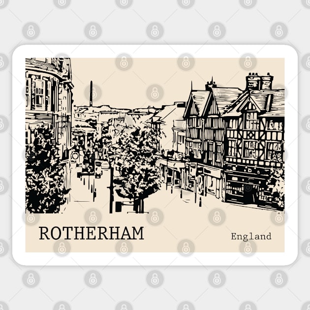 Rotherdam England Sticker by Lakeric